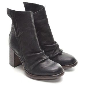 Ernesto Dolani Nora Ankle Boot 35 Black Leather New